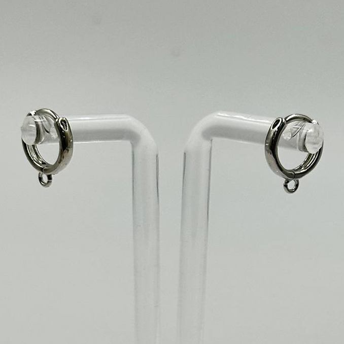 Швензы цвет серебро размер 11,5*11,2мм